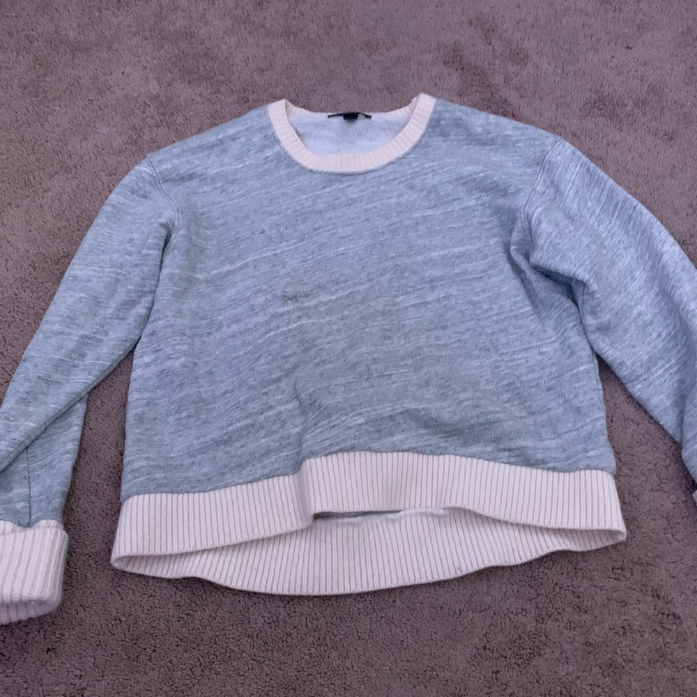 Cute Grey Sweater with unique style